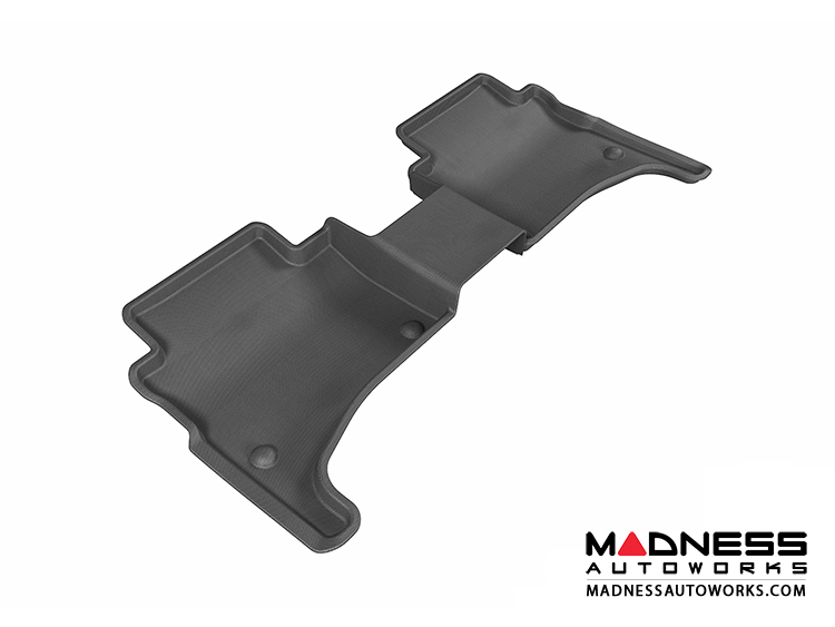 Porsche Cayenne Floor Mats (Set of 2) - Rear - Black by 3D MAXpider